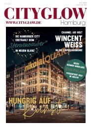 CityGlow Hamburg Ausgabe Dezember 2022