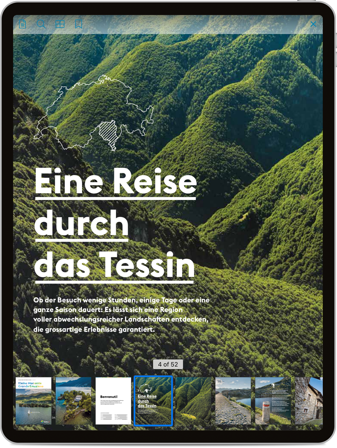 Ticino Brochures